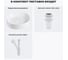 Набор 3 в 1 Wellsee Belle Spa 2.0 накладная раковина 45x42 см 20212528R 5