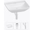 Набор 3 в 1 Wellsee Cute Twin S накладная раковина 55x42 см 20213377R 1