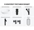 Комплект Wellsee 6 в 1 Lavinia Boho Bathroom Sink накладная раковина 56x33 см 20219258R 7