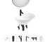 Комплект Wellsee 6 в 1 Lavinia Boho Bathroom Sink накладная раковина 56x33 см 20219386R 1