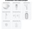 Комплект Wellsee 7 в 1 Lavinia Boho Bathroom Sink накладная раковина 36x36 см 20219240R 8
