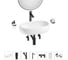 Комплект Wellsee 7 в 1 Lavinia Boho Bathroom Sink накладная раковина 56x33 см 20219262R 1