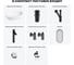 Комплект Wellsee 7 в 1 Lavinia Boho Bathroom Sink накладная раковина 56x33 см 20219262R 8