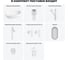 Комплект Wellsee 7 в 1 Lavinia Boho Bathroom Sink накладная раковина 56x33 см 20219264R 8