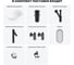 Комплект Wellsee 7 в 1 Lavinia Boho Bathroom Sink накладная раковина 56x33 см 20219390R 8