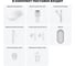 Комплект Wellsee 7 в 1 Lavinia Boho Bathroom Sink накладная раковина 56x33 см 20219392R 8