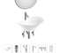 Комплект Wellsee 6 в 1 Lavinia Boho Bathroom Sink накладная раковина 56x33 см 20219385R 1