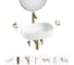 Комплект Wellsee 7 в 1 Lavinia Boho Bathroom Sink накладная раковина 54x41 см 20219423R 1