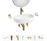 Комплект Wellsee 7 в 1 Lavinia Boho Bathroom Sink накладная раковина 56x33 см 20219263R 1