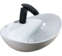 Раковина накладная Gid N9139 белая 41x33x14.5 51242