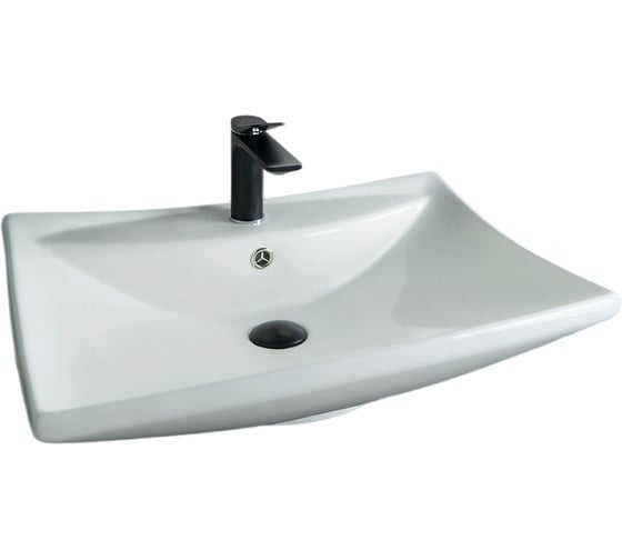 Раковина накладная Gid N9111 белая 60x46x17 51122 1