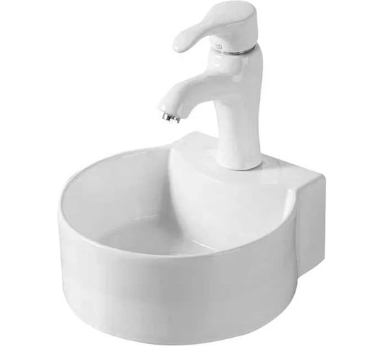 Раковина Gid N9134 подвесная белая 31x29x12 61125 1