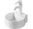 Раковина Gid N9134 подвесная белая 31x29x12 61125 1