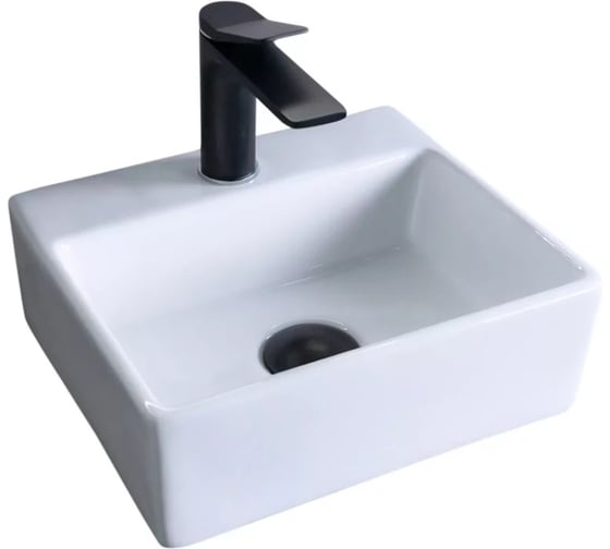 Раковина Gid N9135 подвесная белая 33x28x11 61104 1