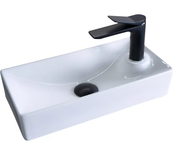 Раковина Gid N9260 подвесная белая 44x22x11 61123 1