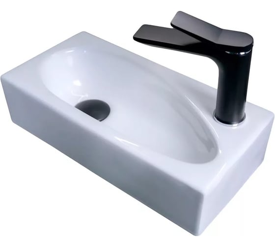 Раковина Gid N9265 подвесная белая 40x20x10 51137 1