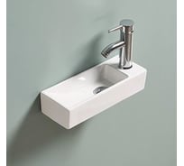 Раковина Gid N9271L подвесная белая 38x14.5x8 61128L