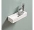 Раковина Gid N9271L подвесная белая 38x14.5x8 61128L 1