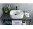 Раковина Gid N9266 накладная белая 47x34x15 51173 7