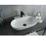 Раковина Gid N9234 накладная белая 56x39x12.5 51133 1