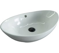 Раковина накладная Gid N9019 белая 60x37x19 51108