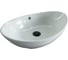 Раковина накладная Gid N9019 белая 60x37x19 51108 1