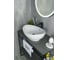 Раковина накладная Gid N9019 белая 60x37x19 51108 9