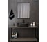 Раковина накладная Gid N9028bg черная графит 53x36x14 53380 7