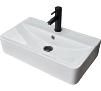 Раковина накладная Gid N1344 белая 61x35.5x14 51226