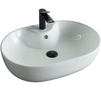 Раковина накладная Gid N9163 белая 59x41x16 51127