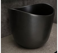 Раковина Gid N9303bg накладная черная графит 36x36x32 53378