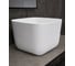 Раковина Gid N9301wg накладная белая 36x36x25.5 51234 1