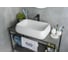 Раковина Gid N9239 накладная белая 60x40x15 51134 3