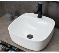 Раковина Gid N9284 накладная белая 42x42x15.5 51219