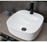 Раковина Gid N9284 накладная белая 42x42x15.5 51219 1