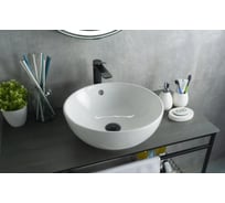 Раковина накладная Gid N9003a белая 43x43x17.5 51103