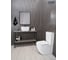 Раковина Gid N9302wg накладная белая матовая / белая графит 45x32x22 51220 5