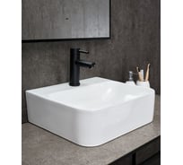 Раковина Gid N9257 накладная белая 43x39x13 51217