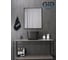 Раковина Gid N9301bg накладная черная графит 36x36x25.5 53356 7