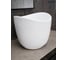 Раковина Gid N9303wg накладная белый матовый / белый графит 36x36x32 51221 8