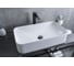 Раковина Gid N9596 накладная белая 61x35x13 51199 3