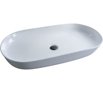 Раковина Gid N9348 накладная белая 81x41x14 51200