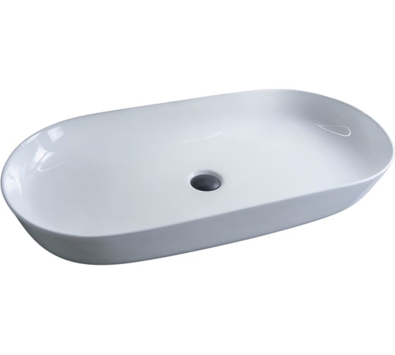 Раковина Gid N9348 накладная белая 81x41x14 51200 1