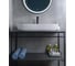 Раковина Gid N9348 накладная белая 81x41x14 51200 4
