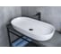 Раковина Gid N9348 накладная белая 81x41x14 51200 5