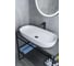 Раковина Gid N9348 накладная белая 81x41x14 51200 6