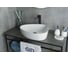 Раковина Gid N9386 накладная белая 50x40x12 51139 6