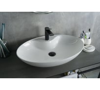 Раковина Gid N9438 накладная белая 65x43x12 51151