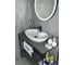 Раковина Gid N9438 накладная белая 65x43x12 51151 8