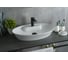Раковина Gid N9398 накладная белая 61x37x12 51142 6